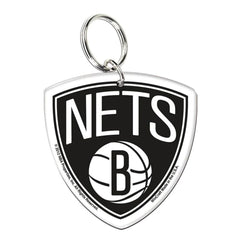WinCraft Premium Acrylic Key Ring - Brooklyn Nets
