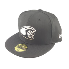 New Era 59Fifty - Minor League Blk Stone - Hickory Clawdads - Cap City