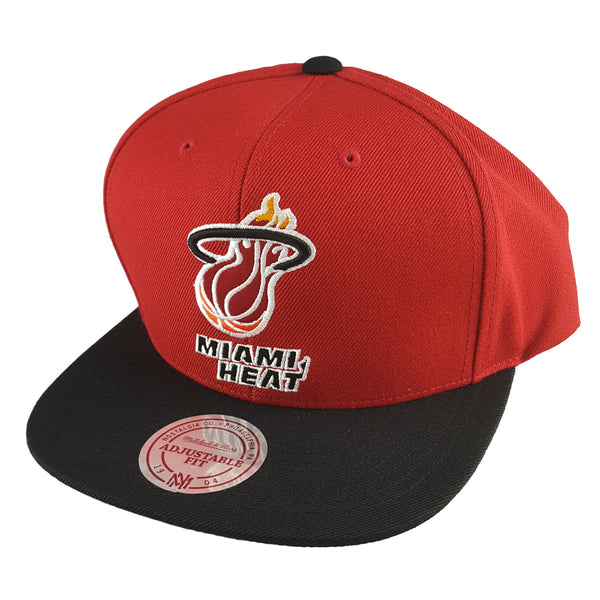 Mitchell & Ness - Satin Fused NBA Snapback - Miami Heat