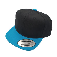 FLEXFIT (Toddler) - Classic Snapback - Black/Aqua