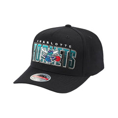 MITCHELL & NESS - NBA Linear Classic Red 110 Snapback - Charlotte Hornets