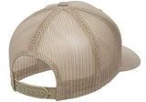 FLEXFIT 6606 - Classic Retro Trucker Cap - KHAKI