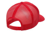 FLEXFIT 6606 - Classic Retro Trucker Cap - RED