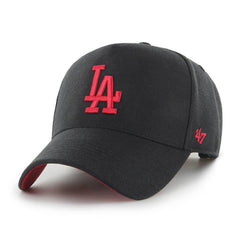 '47 BRAND - MVP DT Replica Black/Red Snapback - Los Angeles Dodgers