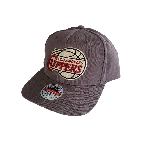 MITCHELL & NESS - NBA IZZY 'Classic Red' 110 Snapback - Los Angeles Clippers Tan