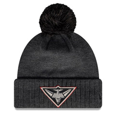 NEW ERA - AFL 2021 Pop Outline Pom Knit Beanie - Essendon Bombers