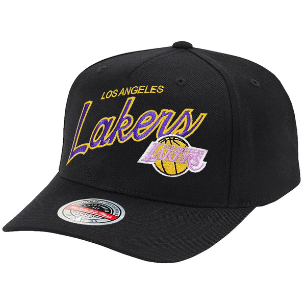 MITCHELL & NESS - Logo Script Classic Red 110 Snapback - Los Angeles Lakers