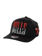 MITCHELL & NESS - Classic Red Word Stack 110 Snapback - Chicago Bulls