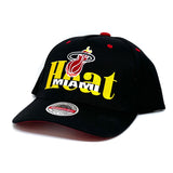 MITCHELL & NESS - On Top Classic Red 110 Snapback - Miami Heat