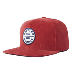BRIXTON - Oath III Snapback - Dark Brick